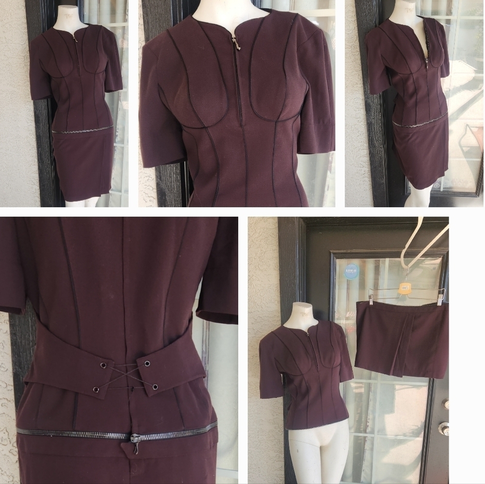 THIERRY MUGLER  CONVERTIBLE‎  DRESS - Picture 3 of 11